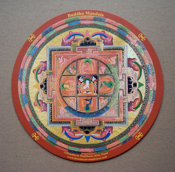 Buddha mandala - podložka pod myš