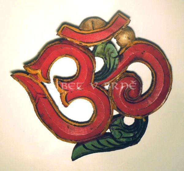 Vyřezávaný symbol Óm