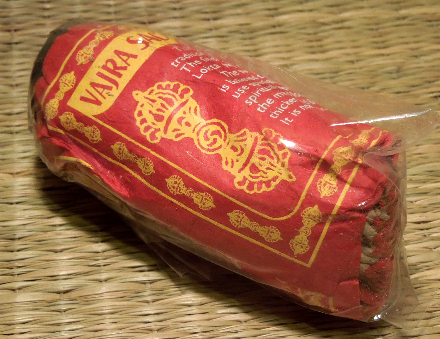 Vajra Sacred Aroma Incense Dhupaya