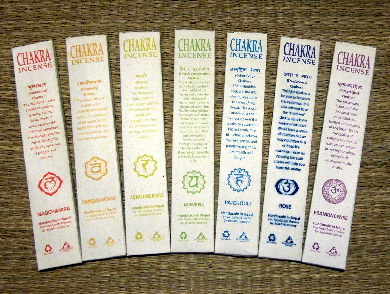 Chakra Incense - Navel