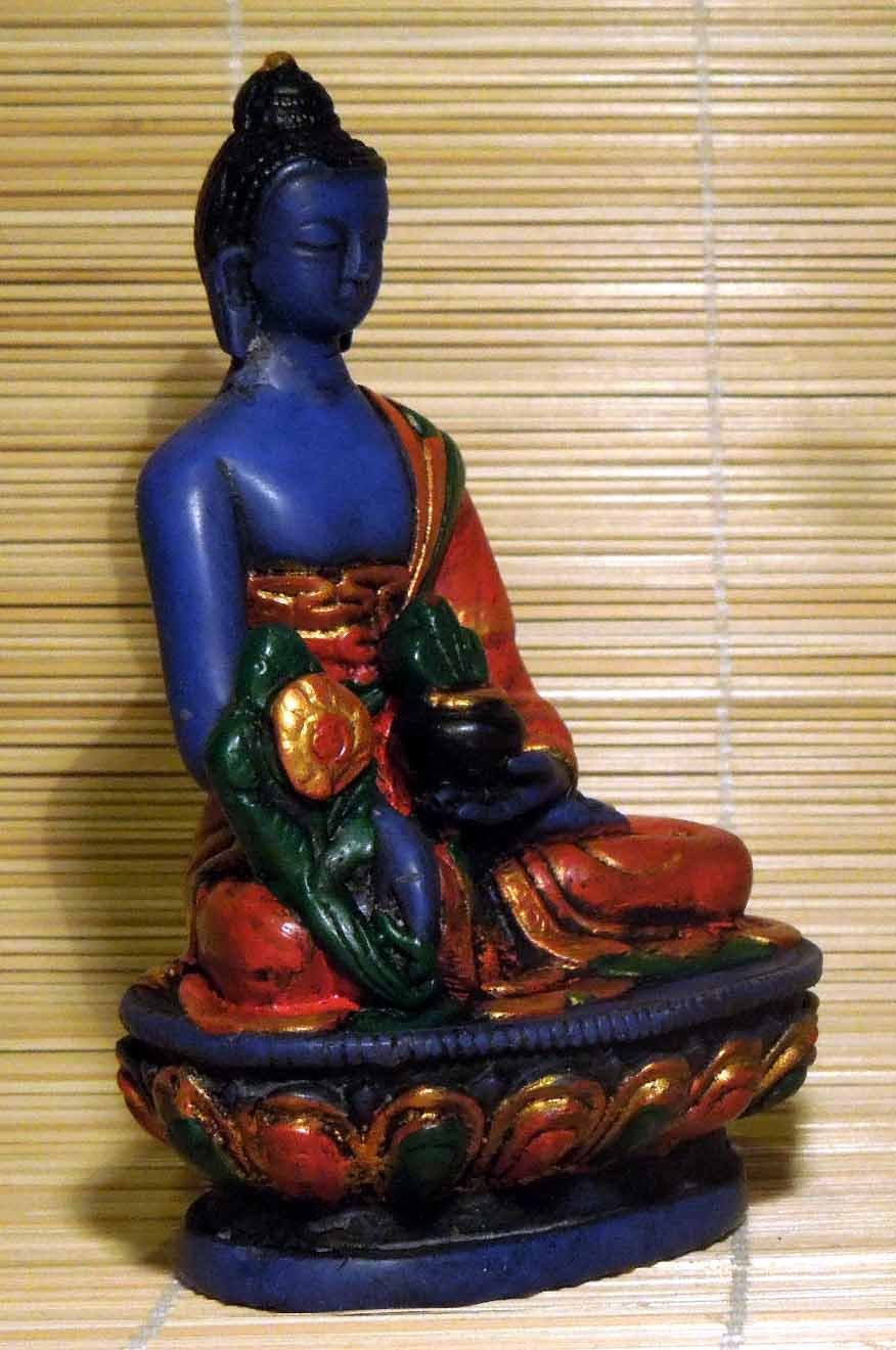 Buddha medicíny malovaný