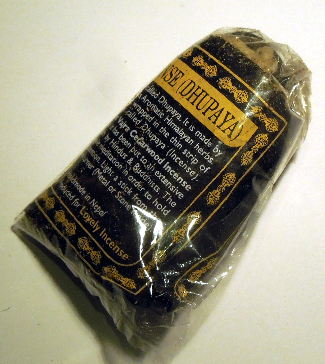 Vajra Cedarwood Incense (Dhupaya)