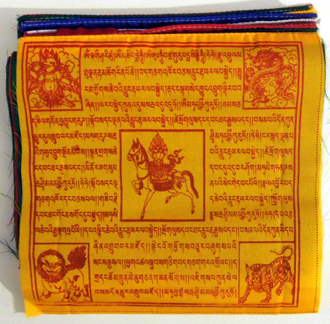 Tibetské modlitební praporky