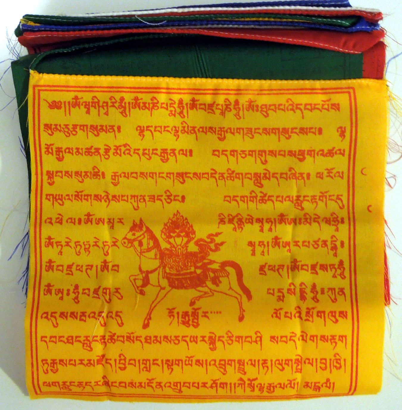 Tibetské modlitební praporky