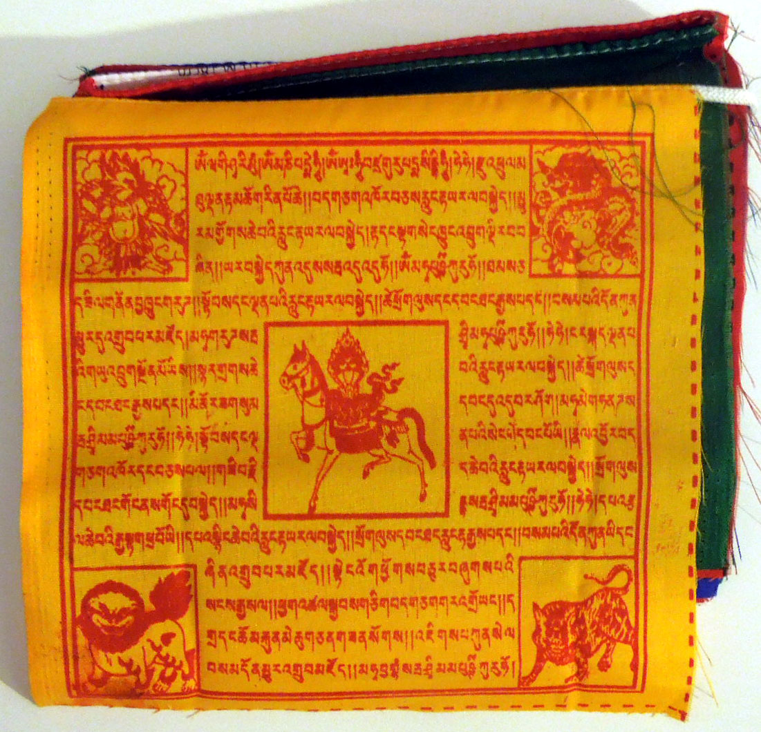 Tibetské modlitební praporky