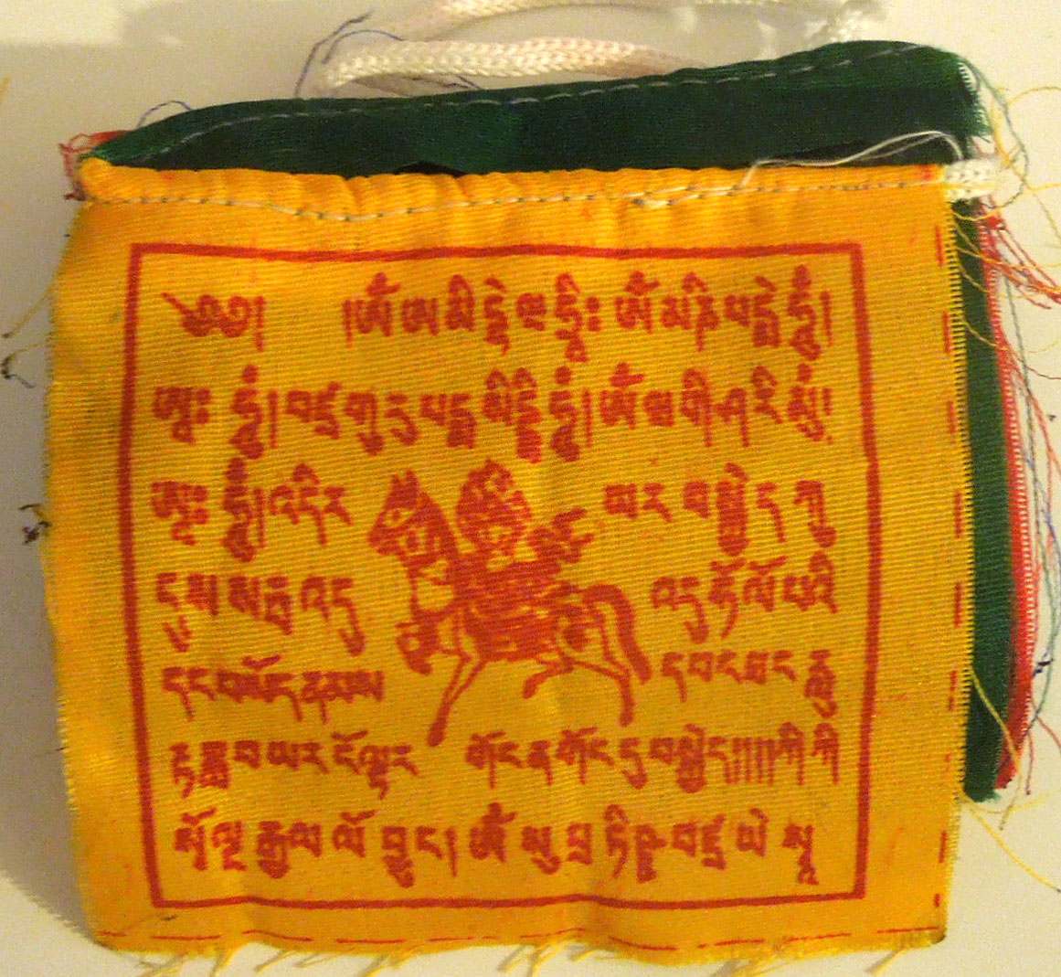 Tibetské modlitební praporky
