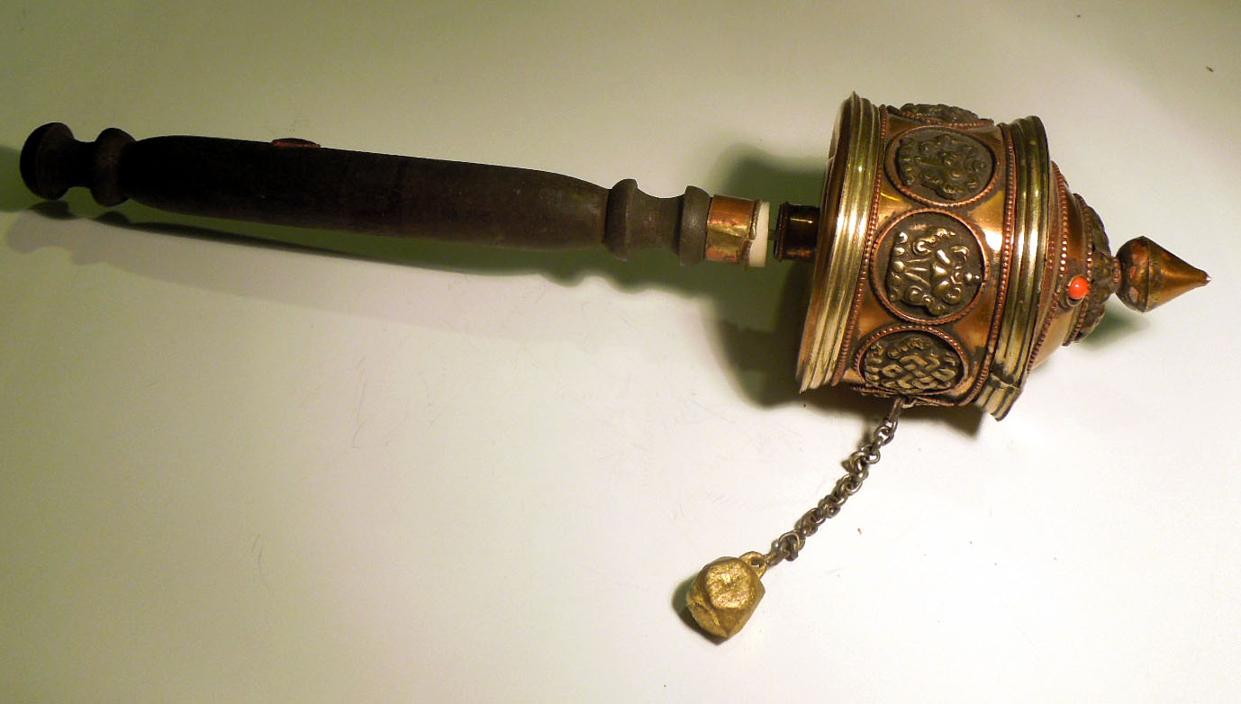 Tibetský modlitební mlýnek