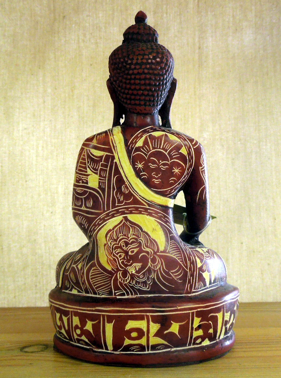 Buddha s gestem probuzení