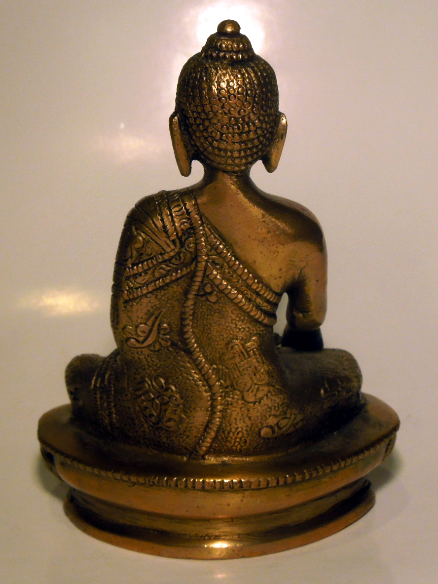 Buddha s gestem probuzení