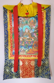 Thangka Osm manifestací Guru Rinpočche