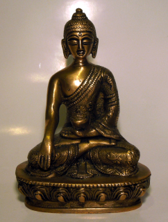 Buddha s gestem probuzení